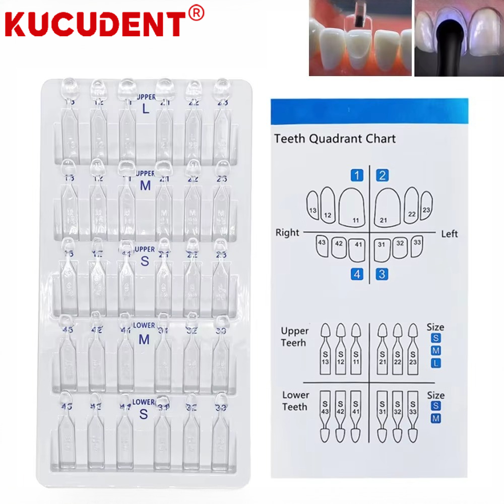 Teeth Whitening Moulds - Kit de 30 piezas para la