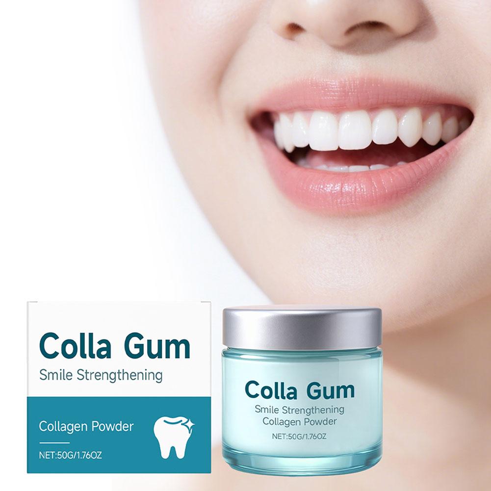 Teeth Whitening Near Me - Polvo de colágeno para los dientes: