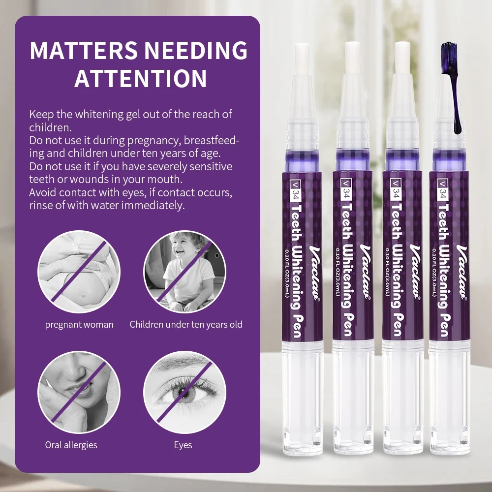 Bolígrafo de Gel Blanqueador d - Teeth Whitening Pens reseña y precio